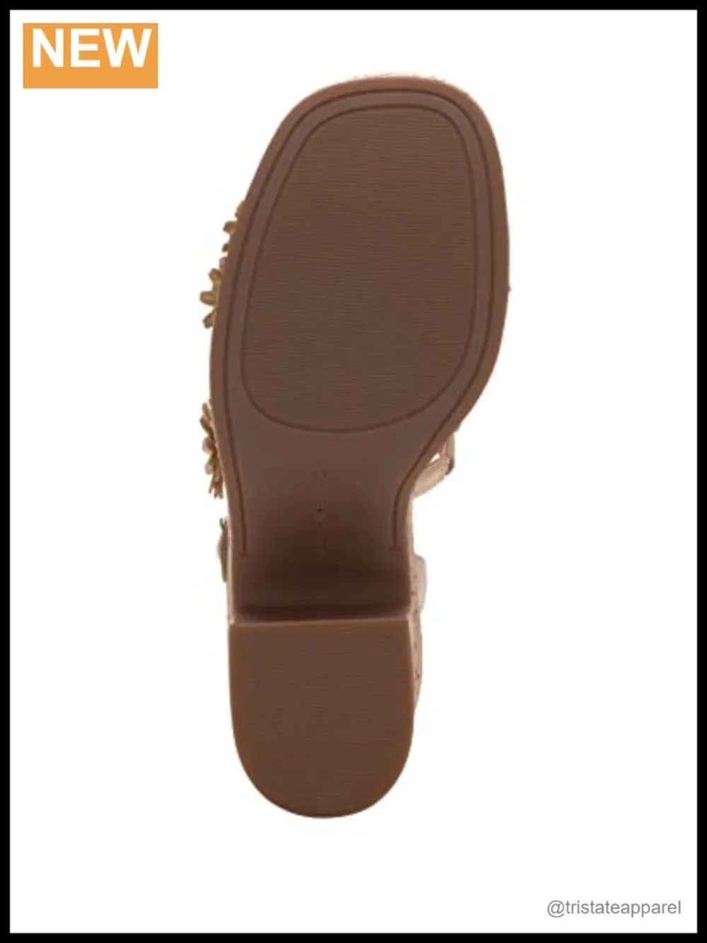 Leather Platform Sandal Ankle Strap Buckle